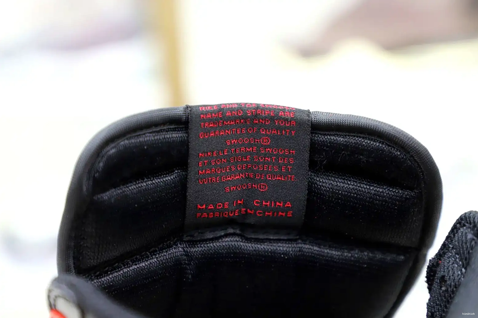 'BRED RETRO Kimikick AIR OG 1 JORDAN TOE' HIGH 0527